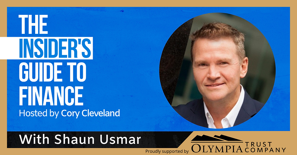 Shaun Usmar at The Insider's Guide to Finance