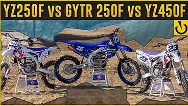 YZ450F vs. GYTR250F vs. YZ450F