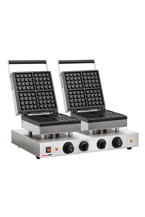SMARTCHEF Belgian Waffle Baker – Double