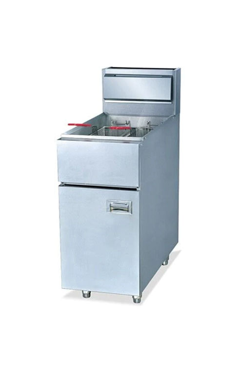 GATTO 28Lt High Speed Gas Floor Standing Fryer (Incl. 2 Baskets)