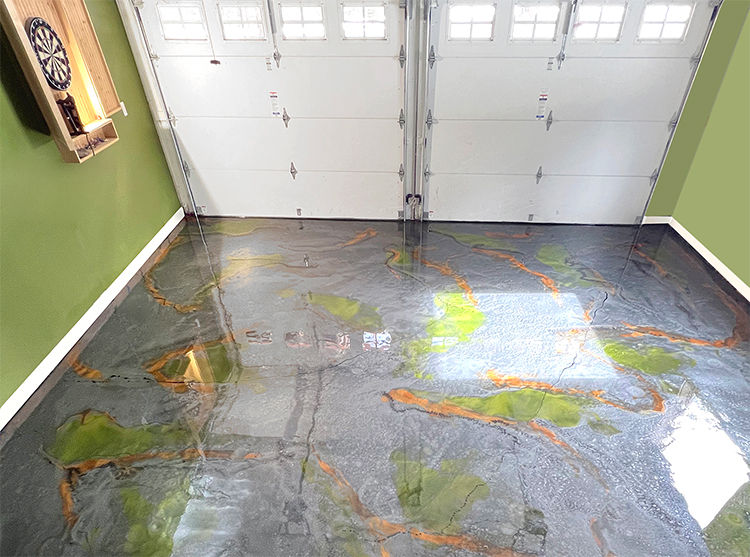 Custom color request, garage gloss marbling