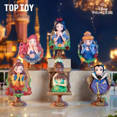 海外限定 TOPTOY ディズニープリンセス　ミラーシークレット　6個BOX 1BOX6入り】TOPTOY ディズニー プリンセス ミラーシークレットシリーズ