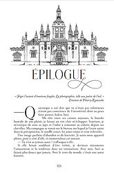 Exemple de mise en page intérieure du roman L’Académie magique des arts occultes