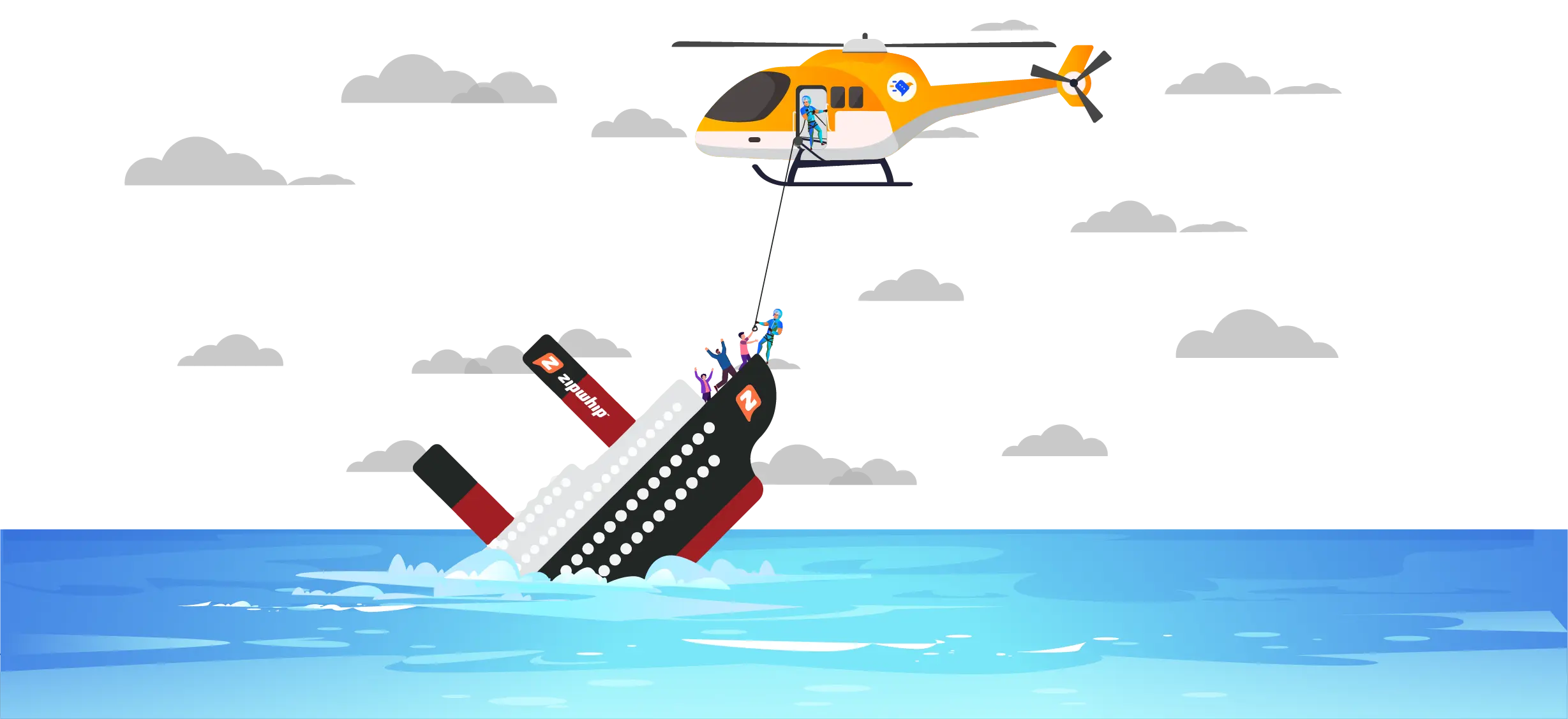 Falkon SMS can save the businesses of zipwip users