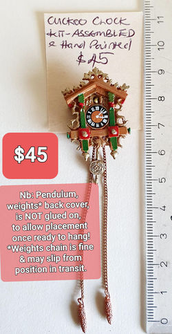 Cuckoo Clock $45 (Brown)