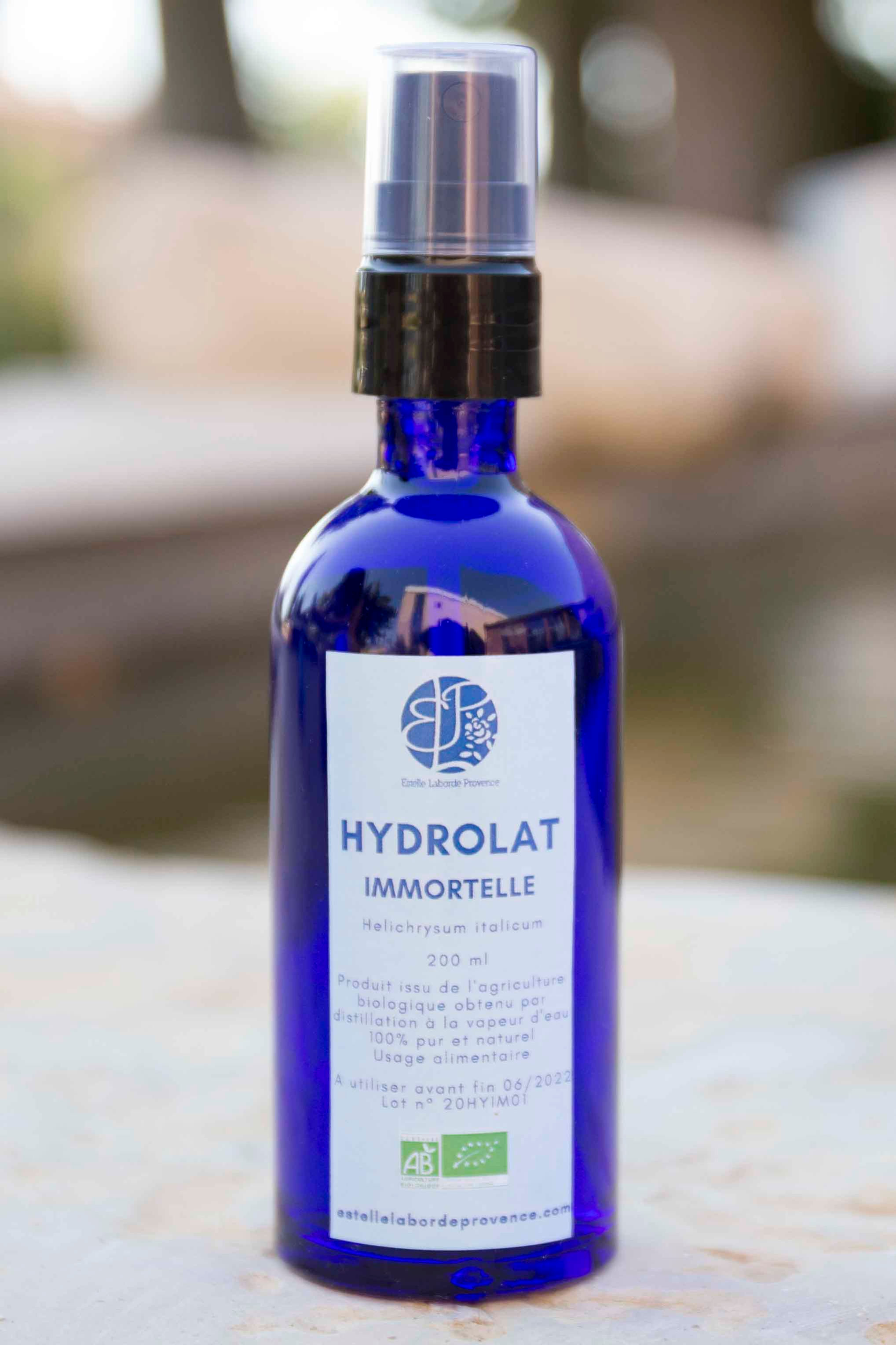 Hydrolat d'immortelle (hélichryse)
