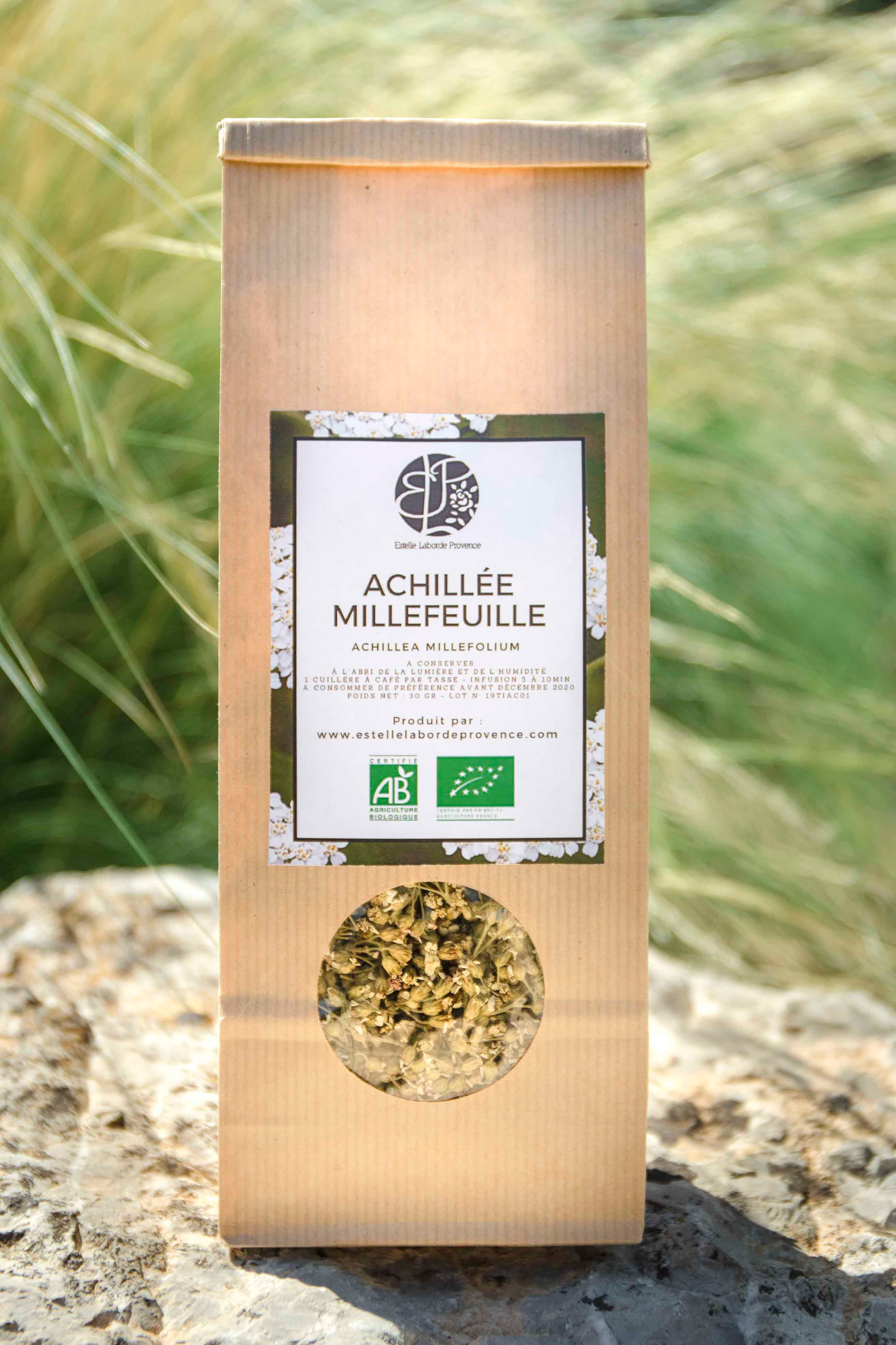 Tisane achillée millefeuille