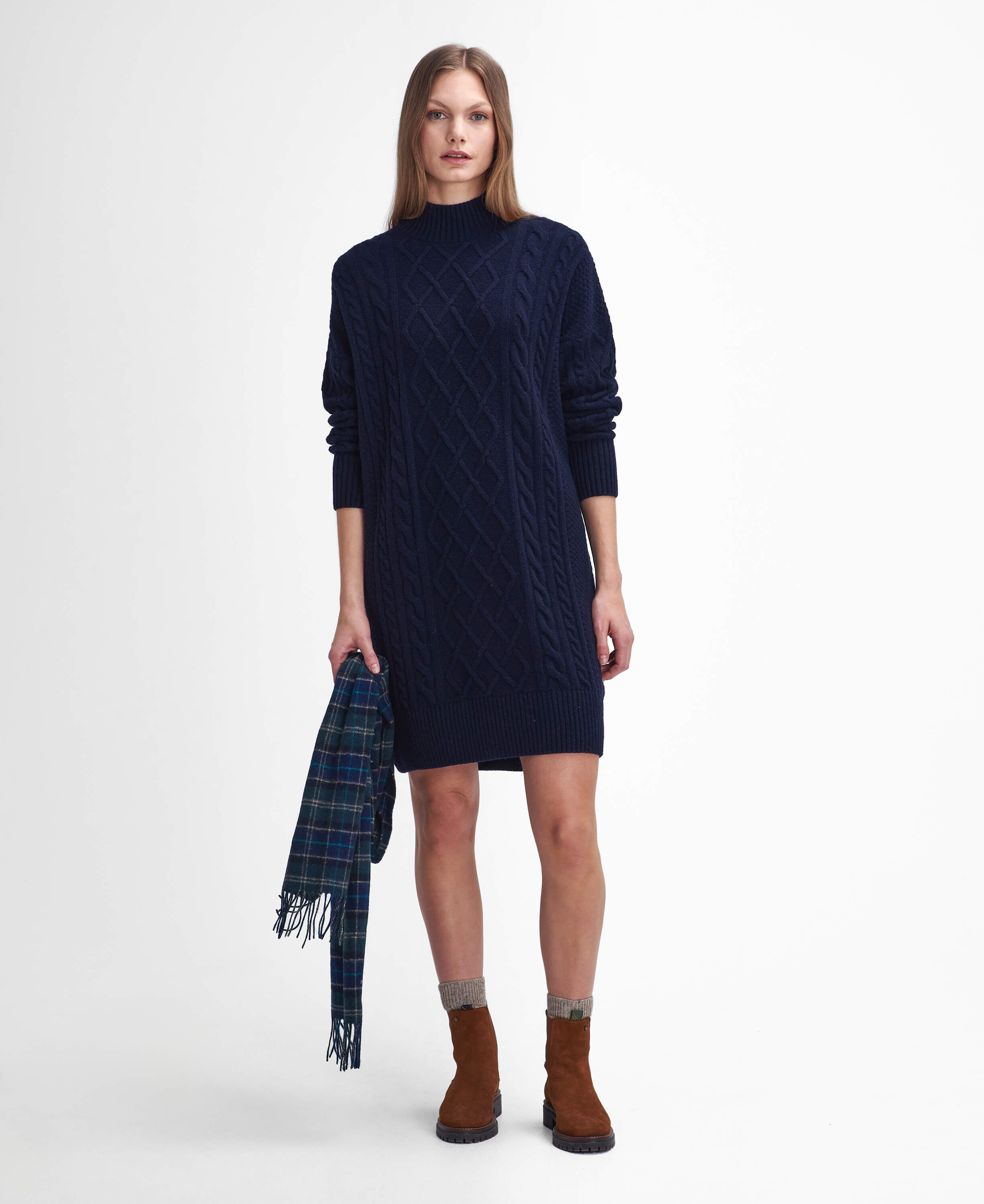Barbour Clarence Dress Navy