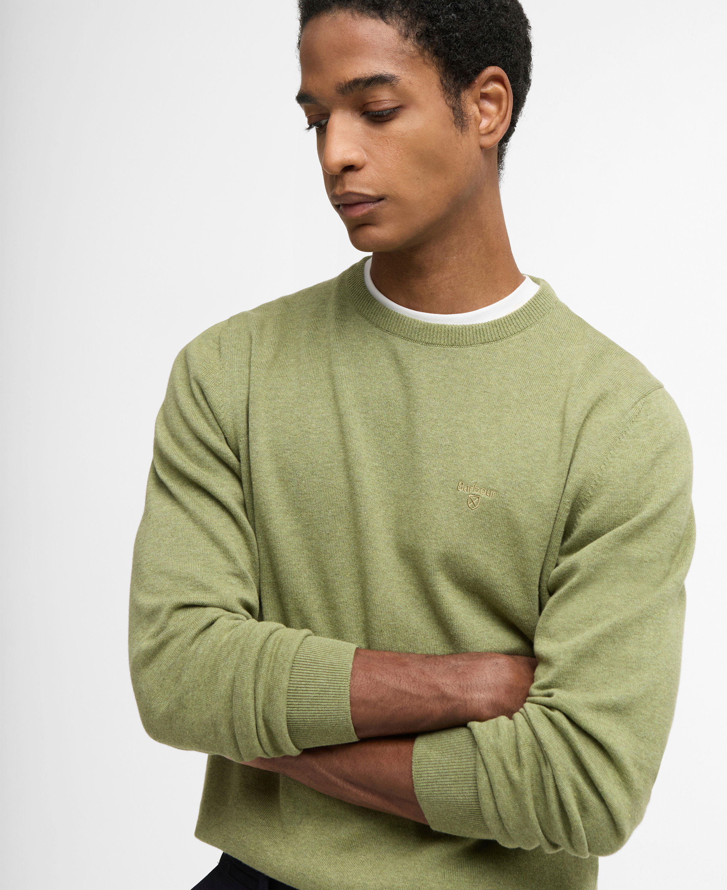 Barbour Pima Cotton Crew Neck