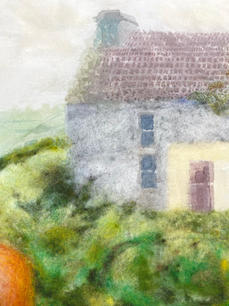 Detail of Grandmother's Cottage, County Cork