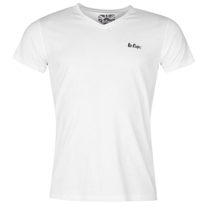 Thumbnail: Lee Cooper Essential V Neck T Shirt