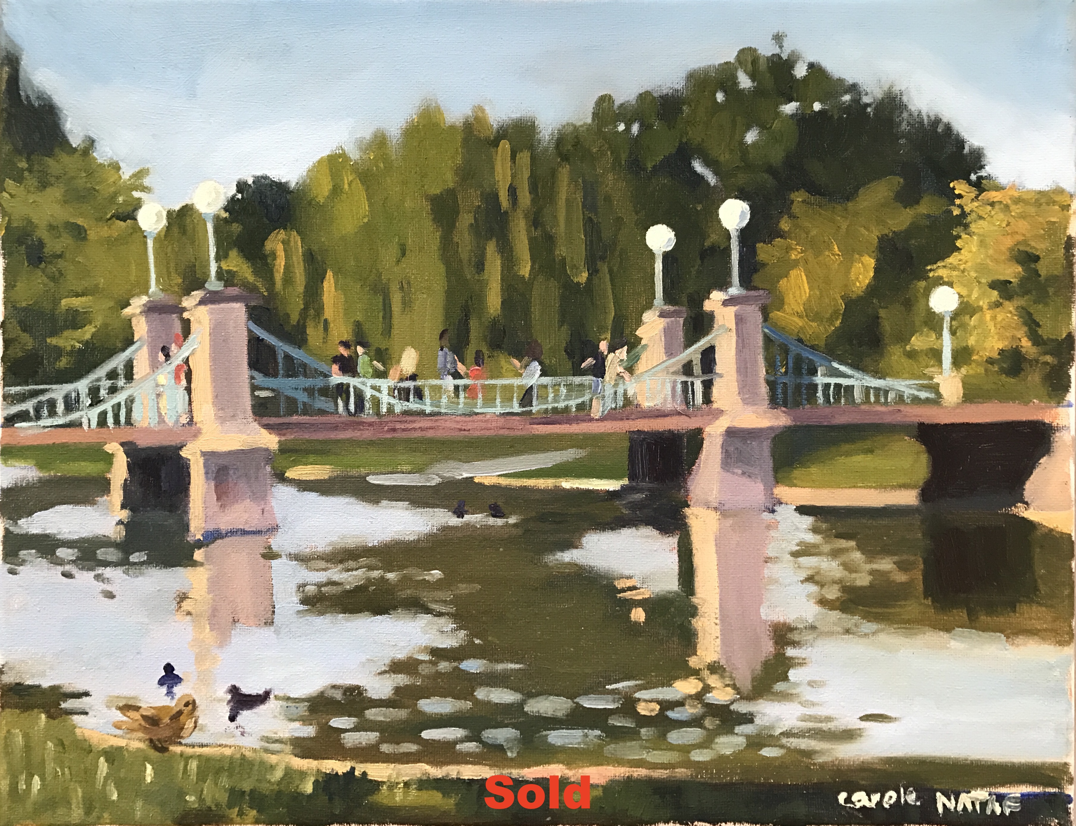 Boston Public garden