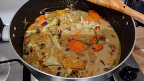 Roasted Vegetable Garam Massala Soup