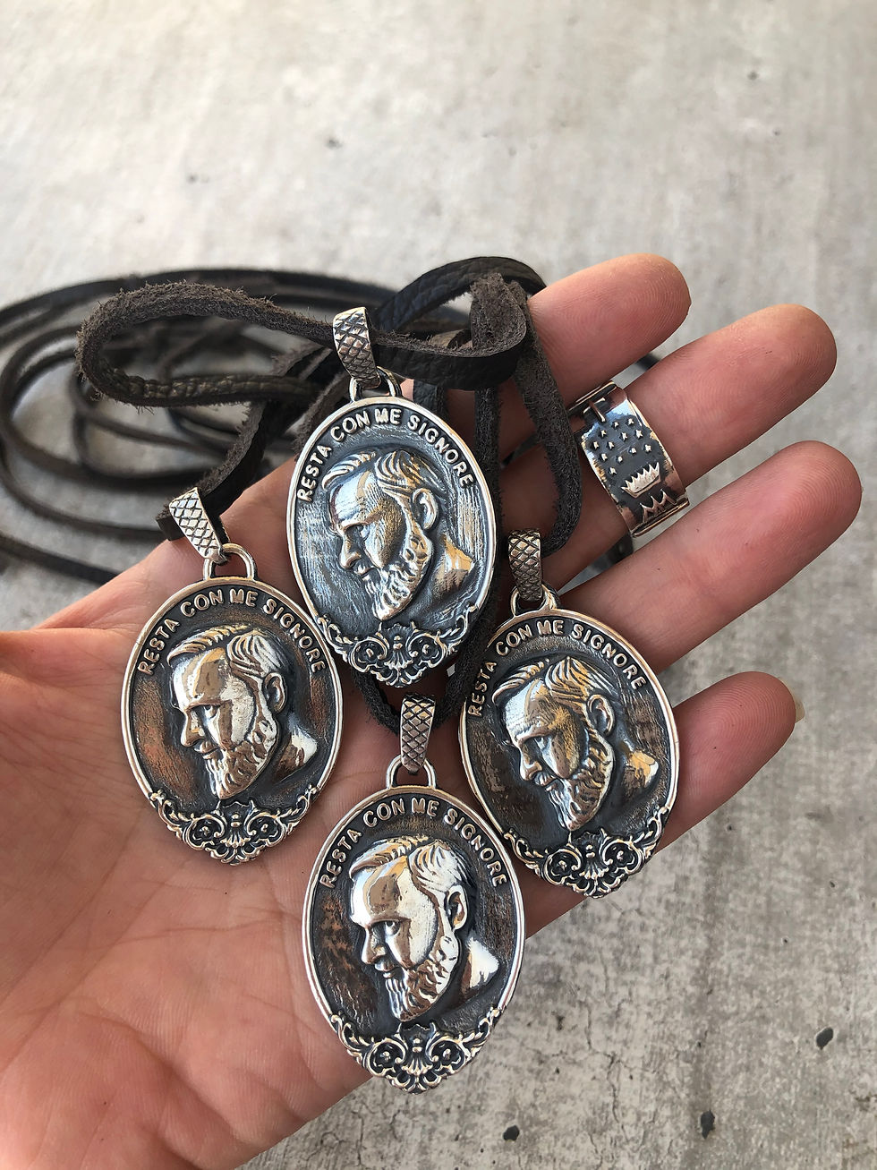 Miniatura: Medalha Padre Pio