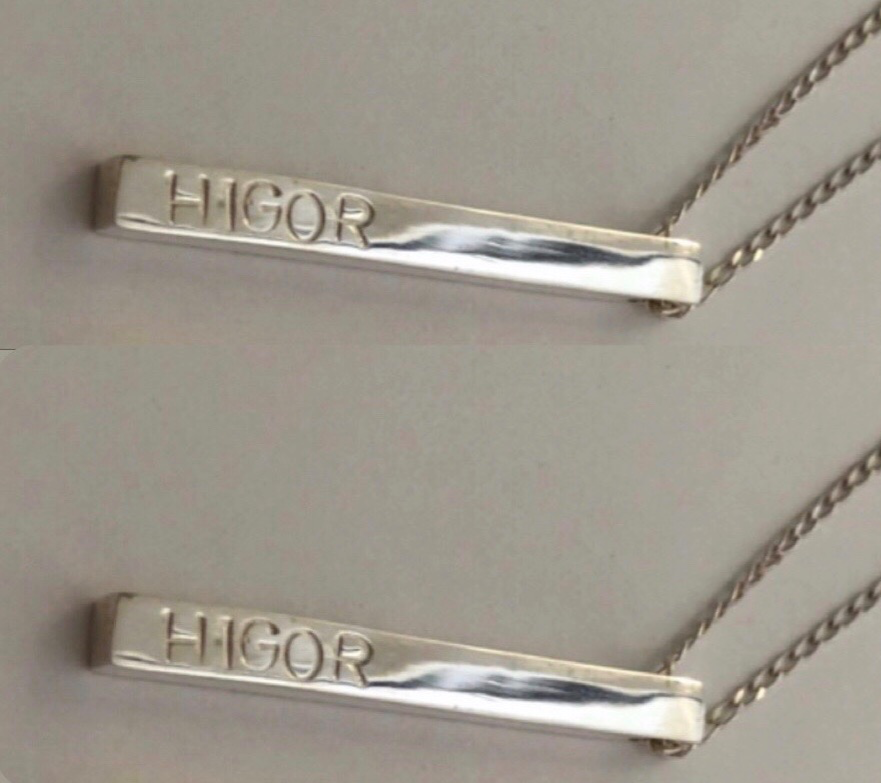 Promoção kit 2 colares Personalizados - Prata 950 sem banhos