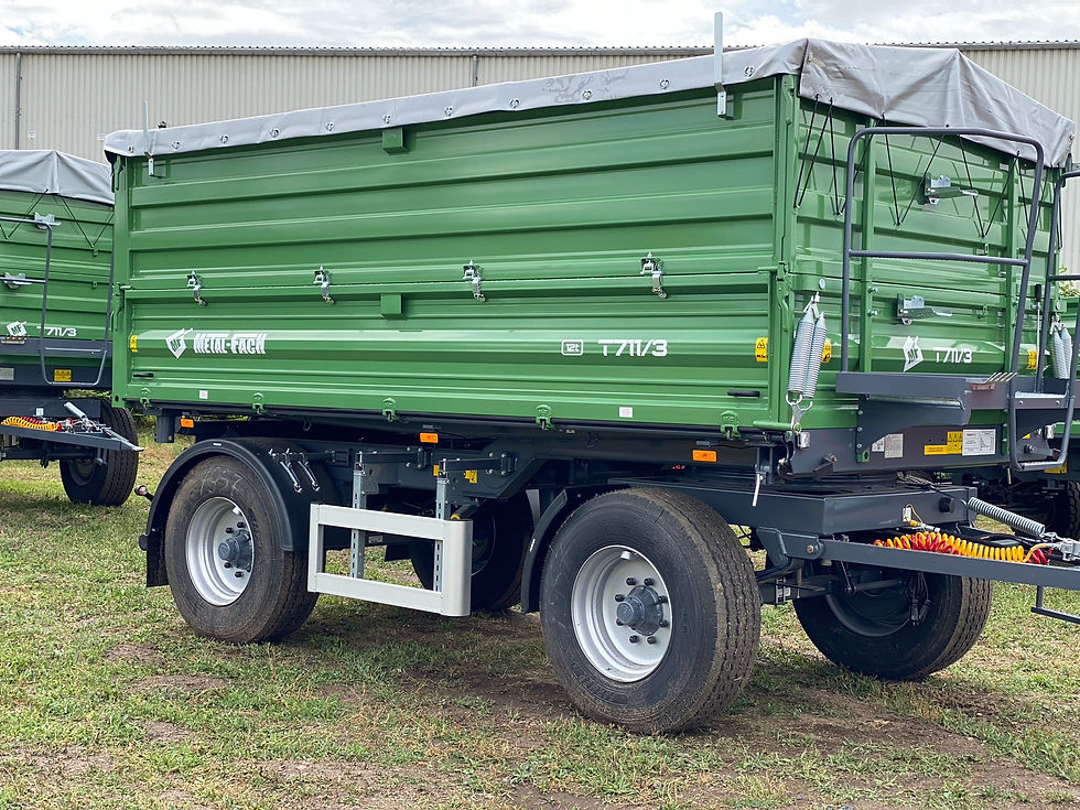 Miniaturbild: Metal-Fach Dreiseitenkipper T711/3 – 16t  Vollausstattung