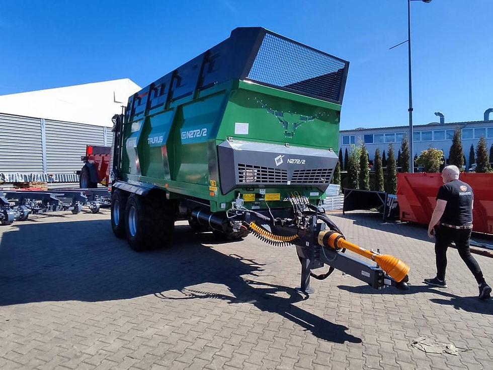 Miniaturbild: Metal-fach N272/2 TAURUS 14T Dungstreuer Miststreuer