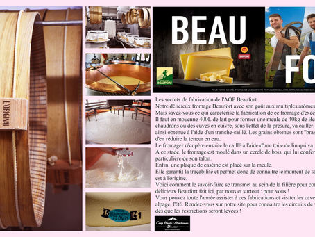 les secrets de fabrication de l'AOP Beaufort.
