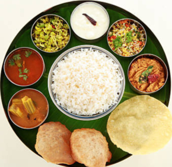 Arranged Food and Objects