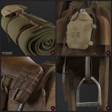 Saddle Asset close up