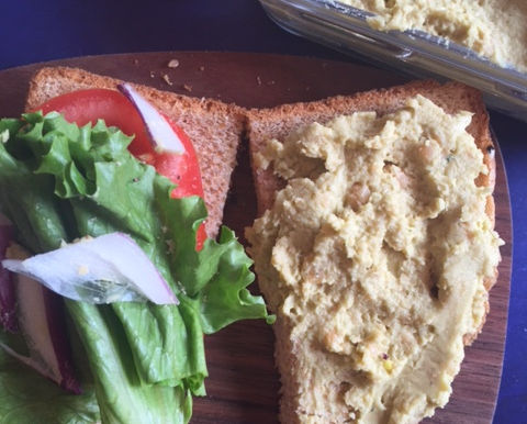 Chickpea, Avocado Spread
