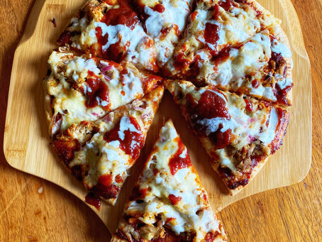 Chipotle BBQ Chicken Pizza W/Lisa's Special Sauce