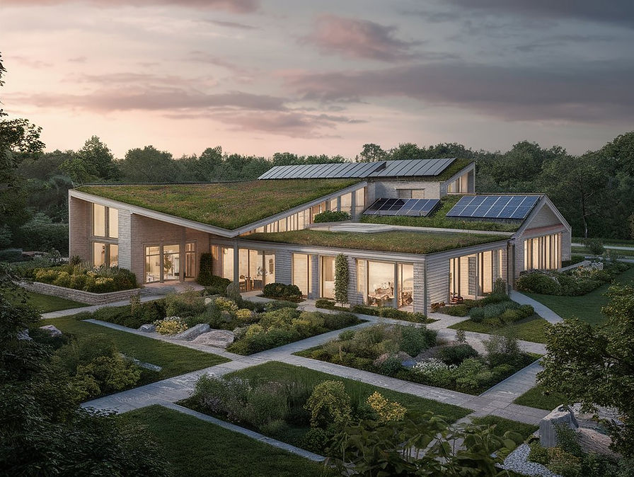 Projekt budynku jednorodzinnego