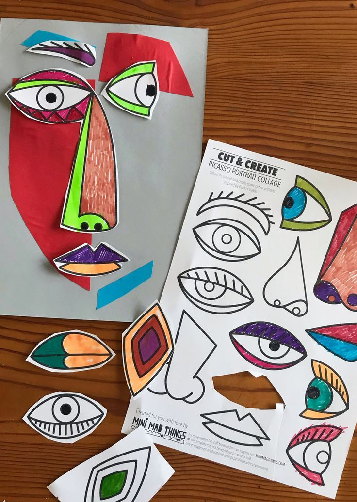 Portrait à la Picasso