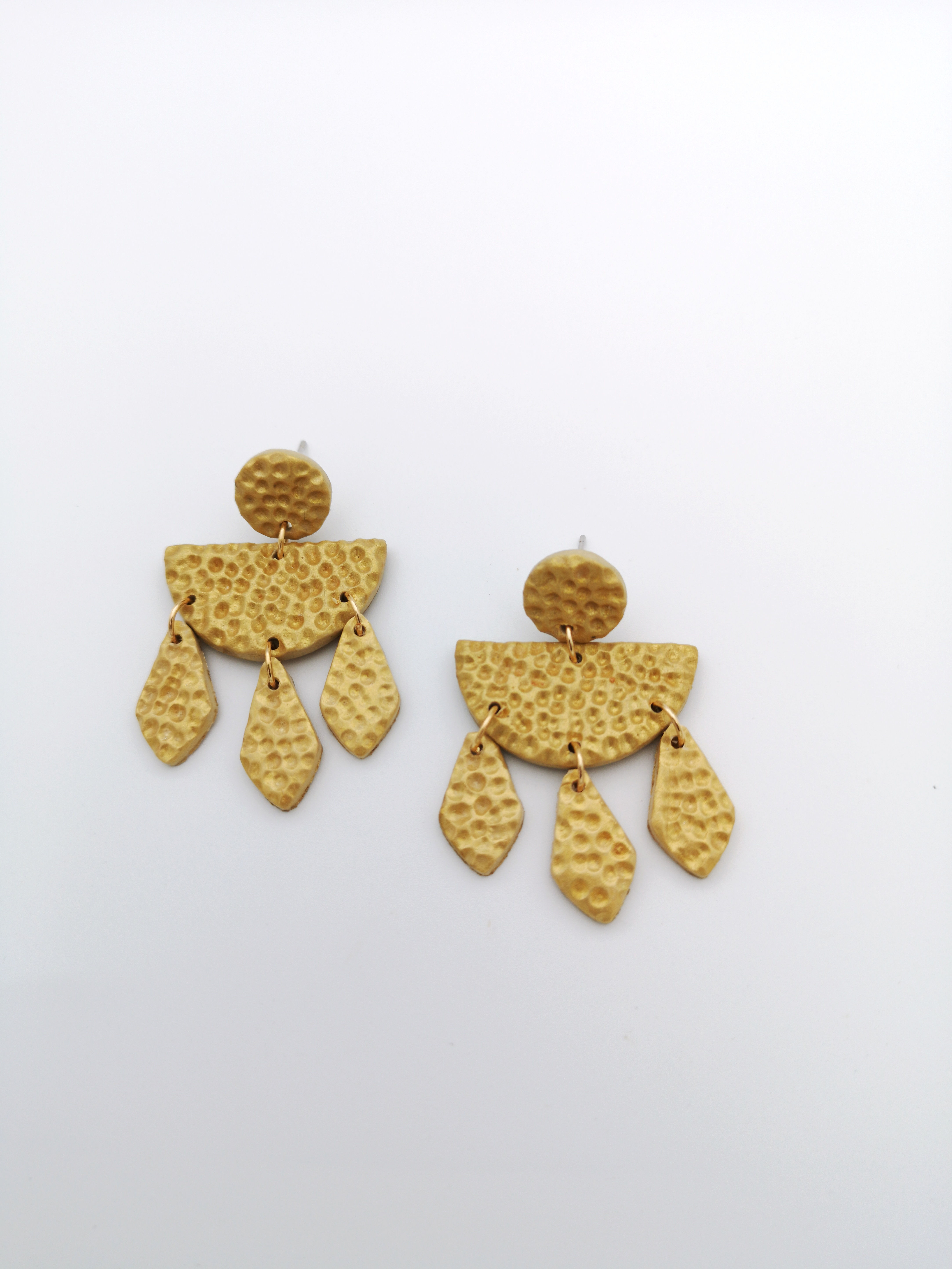 Gold Metal Effect Dangles