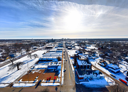 Drone Picture North Topeka Revitalization
