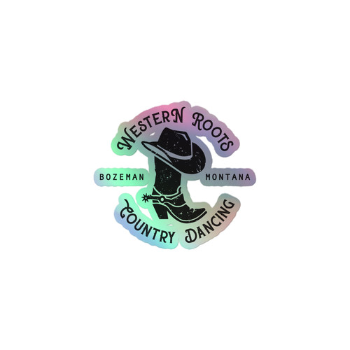 Western Roots Holographic Stickers | Western Roots Countr
