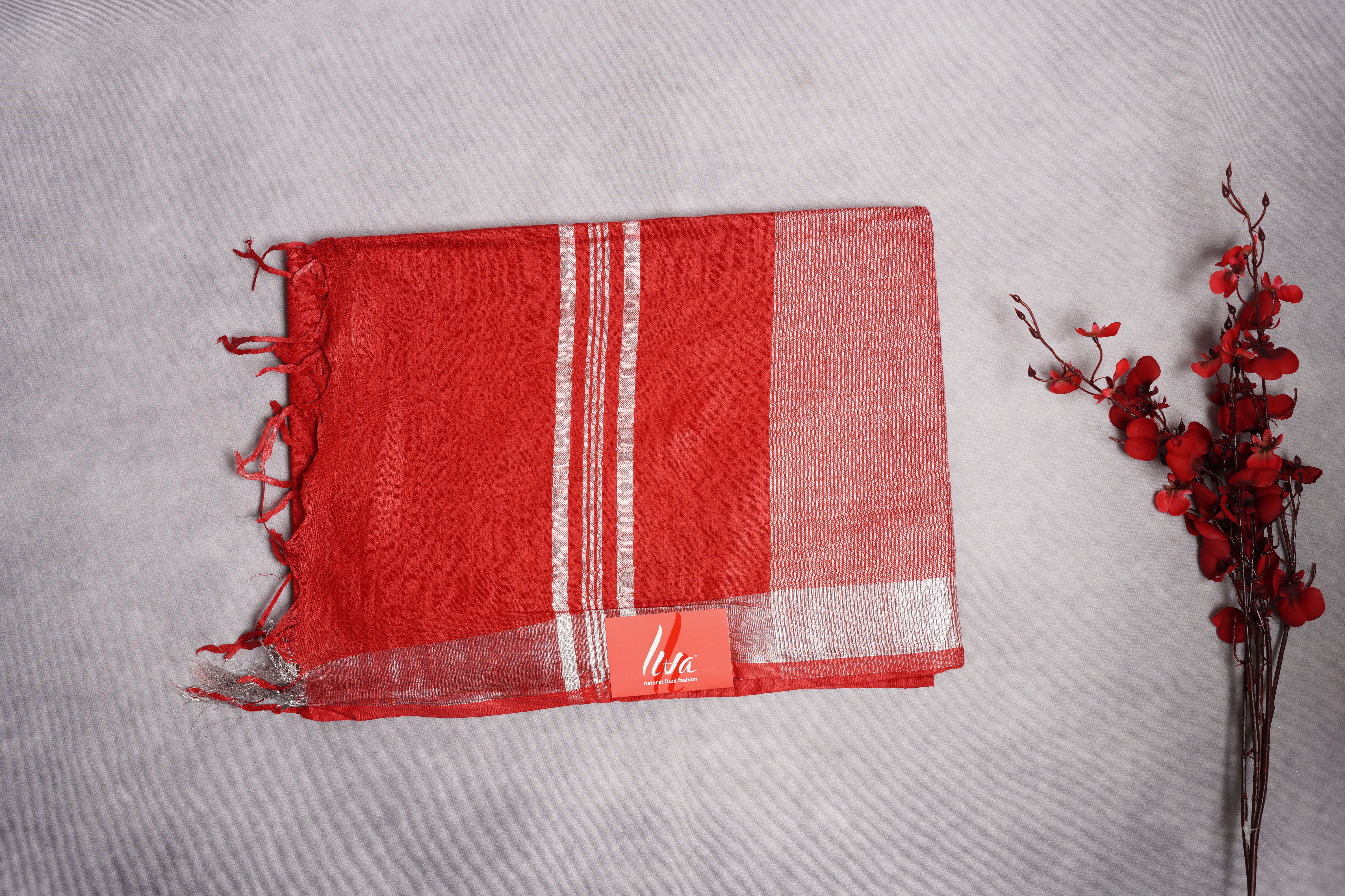 Linen Saree