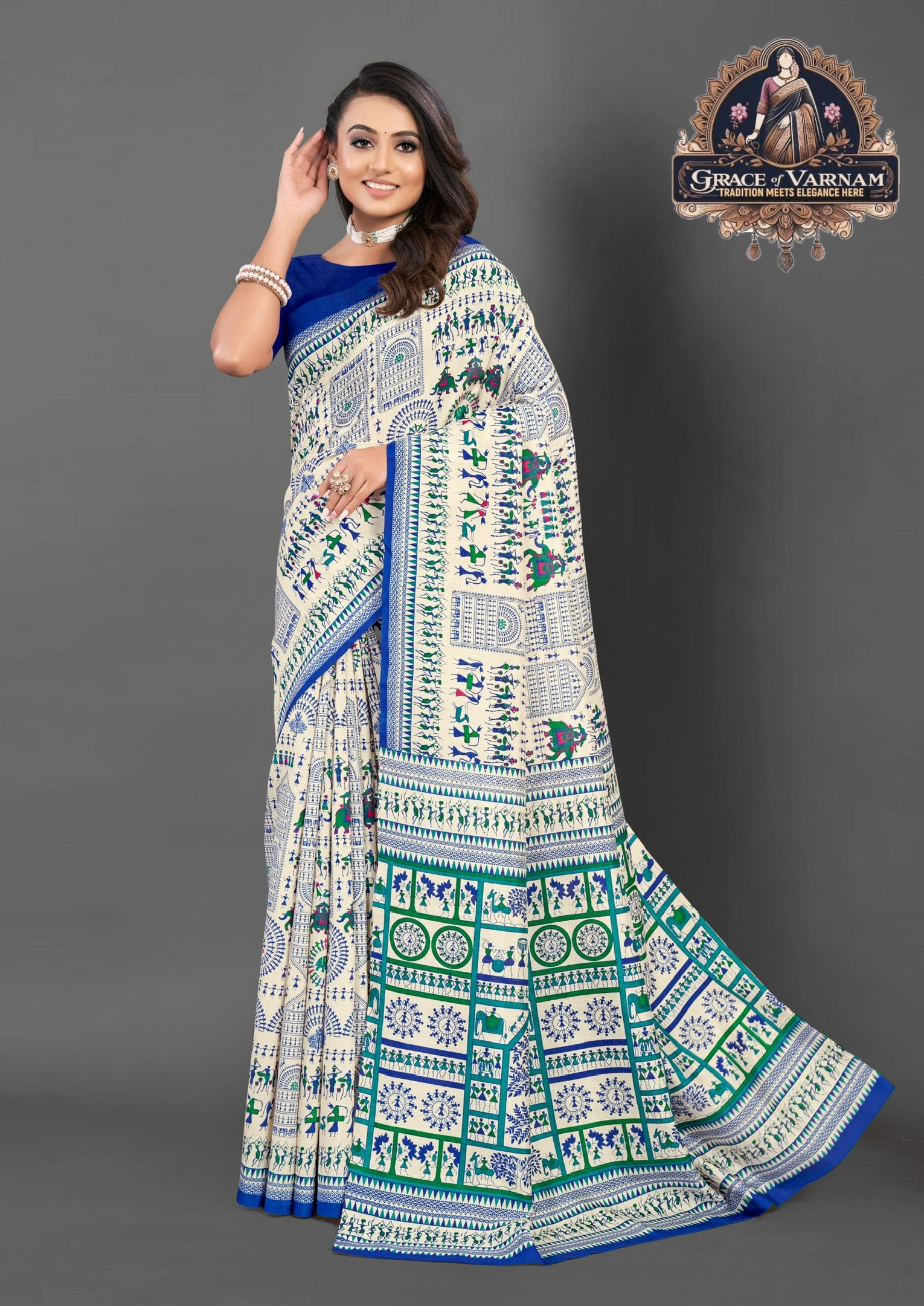 Bhagalpuri cotton saree