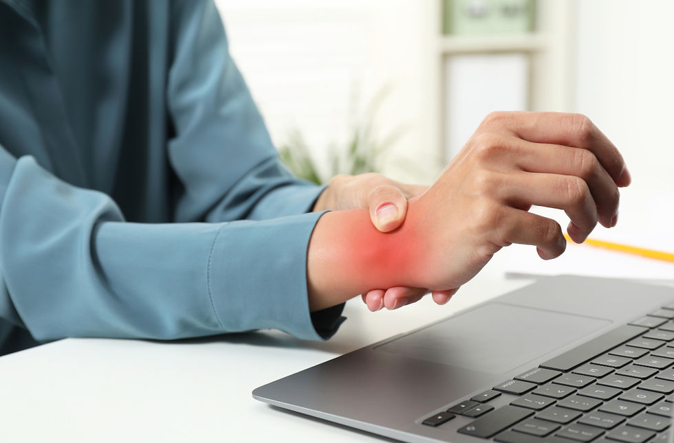 Wrist pain while typing- carpal tunnel syndrome