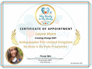 A Proud Step: Becoming a My Body Is My Body (MBIMB) Ambassador