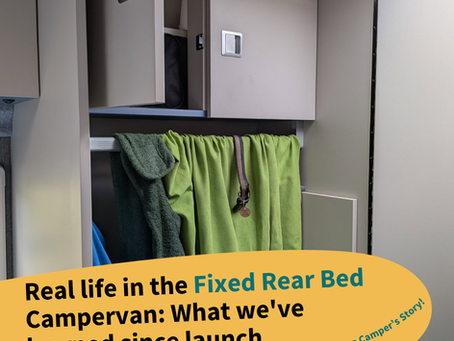 From workshop to campsite: How the Fixed Rear Bed layout is performing in the real world