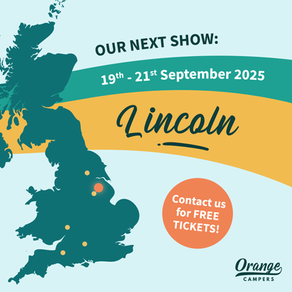 Last stop on the road – Lincoln, here we come! We'll be at The Motorhome & Campervan Show Season Finale this September