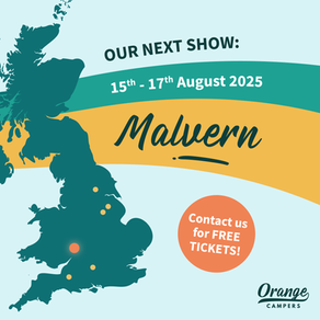 Next stop: Malvern! We’re rolling into The Western Motorhome & Campervan Show this August