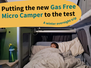 gas free micro camper review