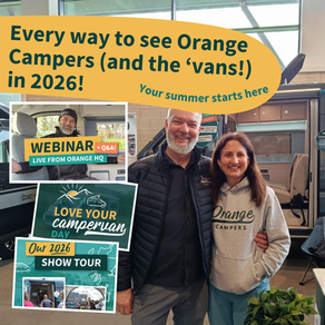 Your summer starts here: Every way to see Orange Campers (and the āvans!) this year
