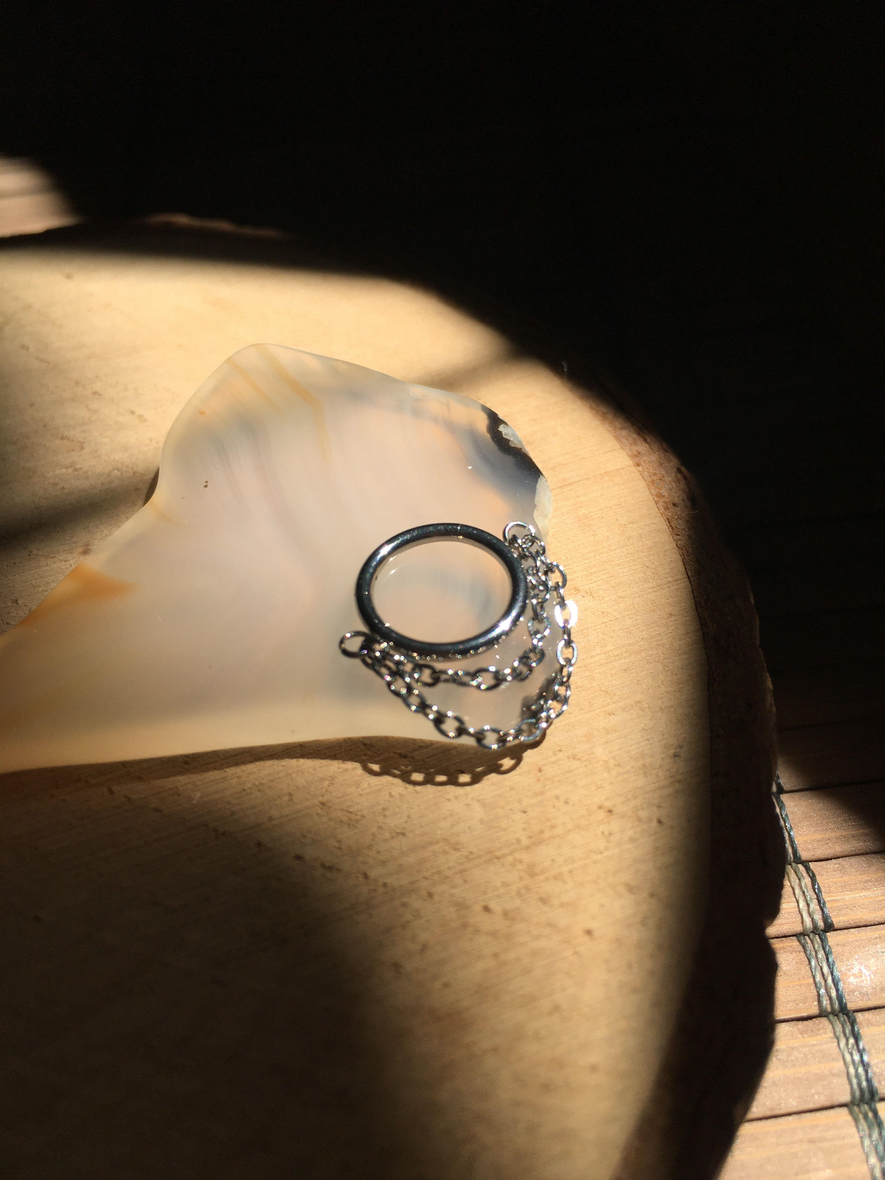 Argola c/ Corrente Dupla