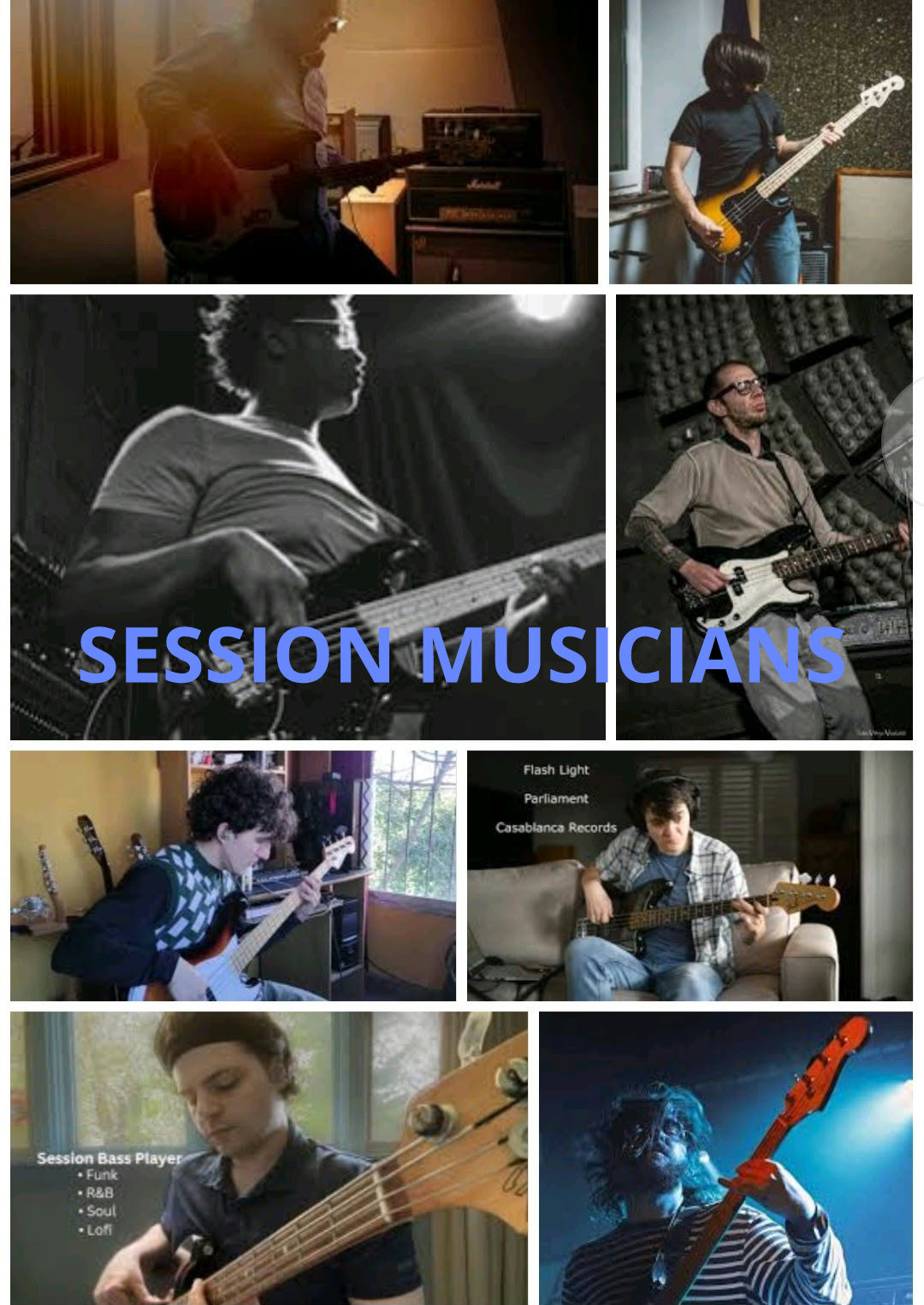 Session musicians 