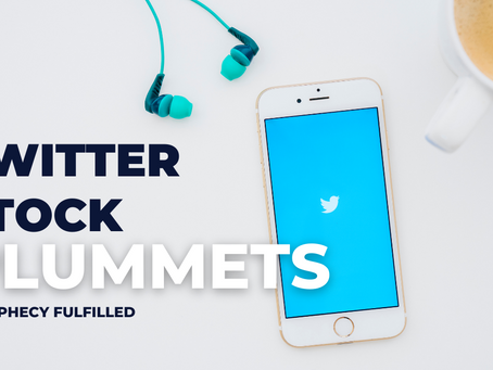 Prophecy Fulfilled - Twitter Stock Plummets