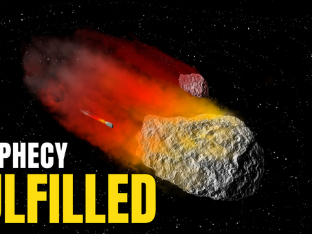 Prophecy Fulfilled - A Great Ball of Fire Lights up the Sky