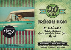 Carton d'invitation