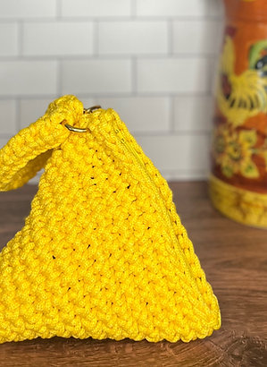 TriangL Purse - Sunshine Yellow