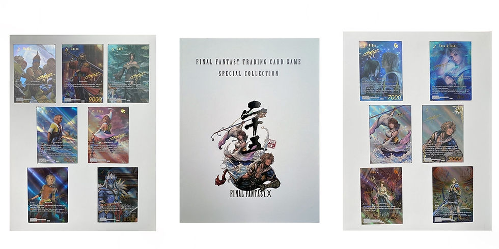 Final Fantasy TCG Special Collection Final Fantasy X Announced for the Game’s 25th Anniversary
