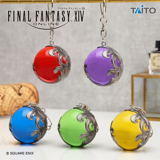 Final Fantasy XIV Taito Prize Item: Materia Keychain
