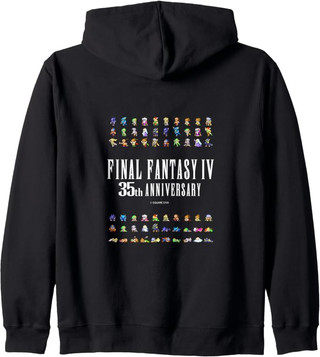 Final Fantasy IV 35th and Final Fantasy X 25th Anniversary Apparel