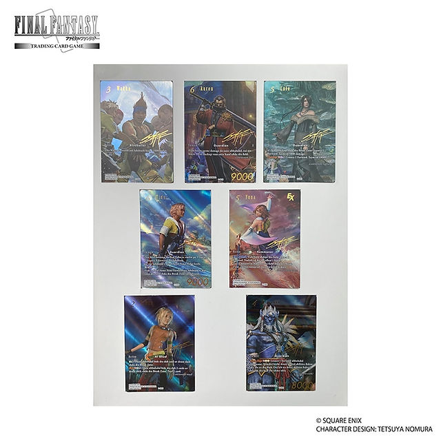 GAMEST COLLECTION FINAL ROMANCE4 カード Final Fantasy TCG Special Collection Final Fantasy X Announced for